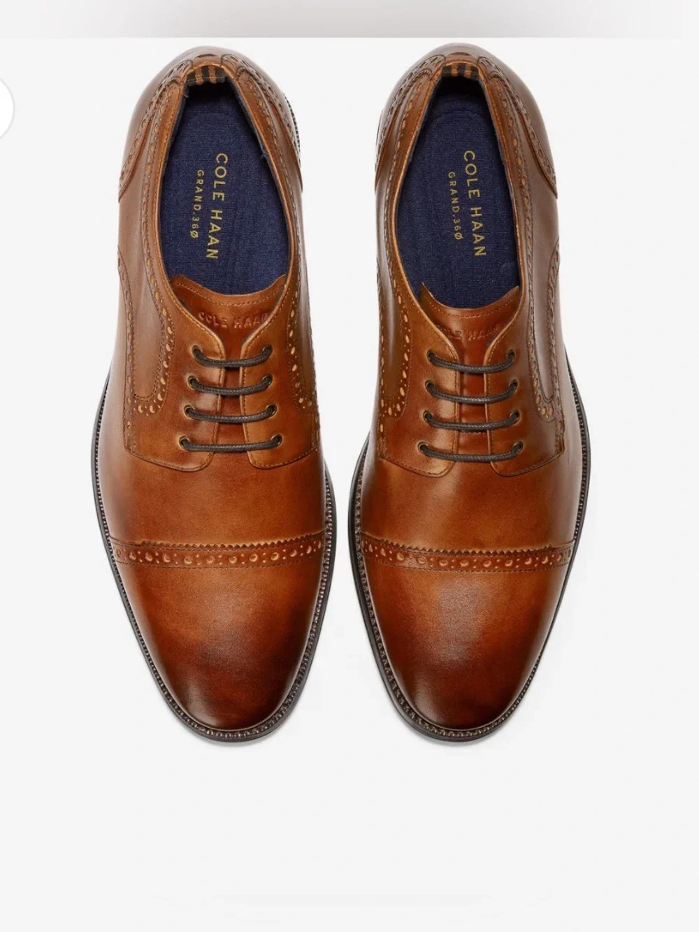 Cole Hann Jefferson Grand 2.0 Cap Toe Oxford —Men’s 9